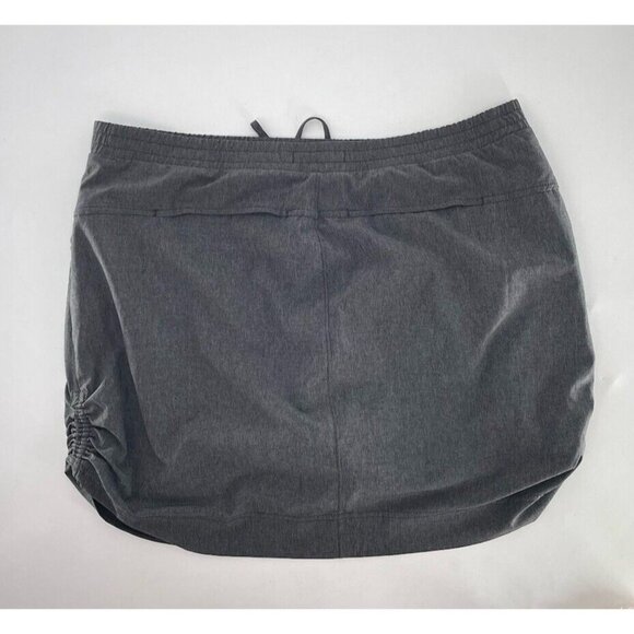 LEE ACTIVE PERFORMANCE Plus Size Gray Skort Skirt Stretch 4 Pockets Size 16M - Picture 2 of 8